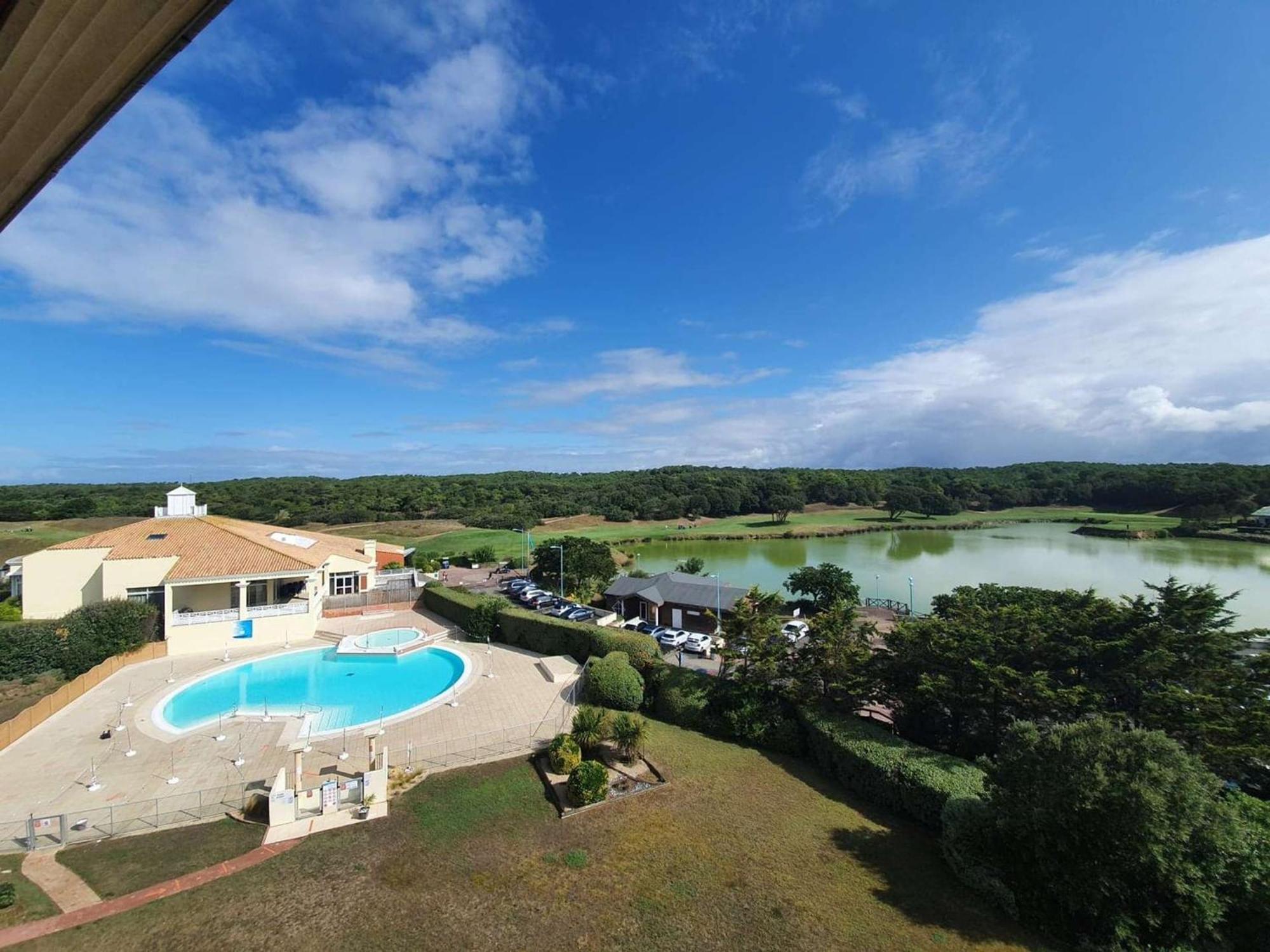 Appartement 2 Pieces/Cabine, Piscine, Parking, Bord De Mer - Saint Jean De Monts - Fr-1-224C-81 Zewnętrze zdjęcie